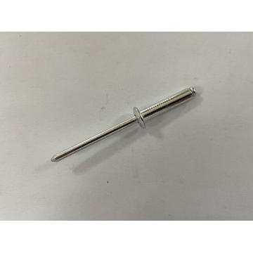 Aluminium/Aluminium dome head open end blind rivets